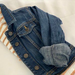 🌸 SALE 📦 3x$10 CHEROKEE  Girls Jean summer Jacket S/P 6/6x